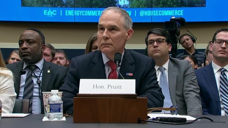 day after lawmakers lambaste him, scott pruitt directs epa to