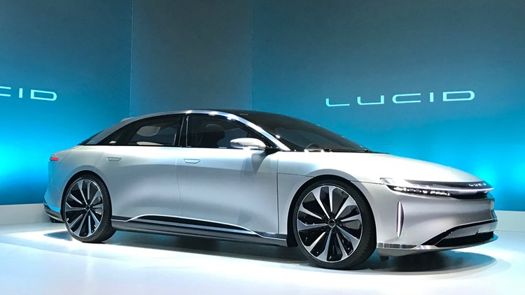 Lucid Unveils Its Electric Sedan Called Air 400 Miles Of Range 1000