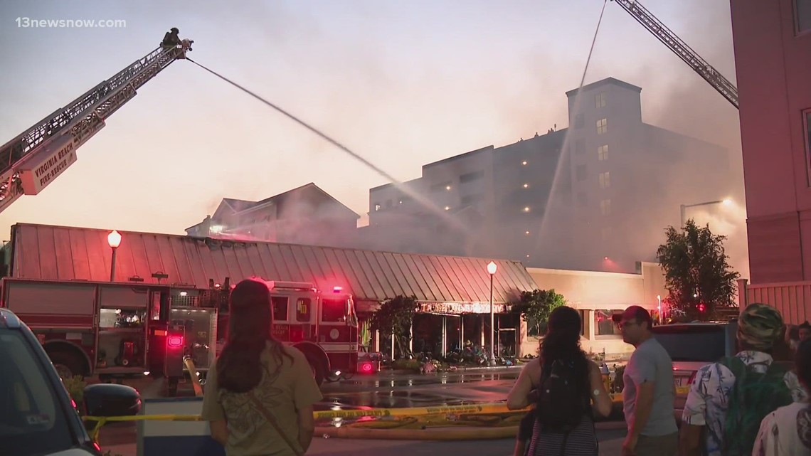 The Latest On Virginia Beach Oceanfront Fire That Destroyed Several