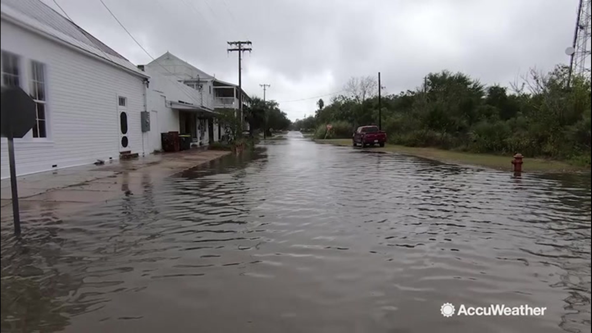 Nestor hasn't grown stronger than a tropical storm, which many in Apalachicola, Florida, are thankful for. However, the scene that the storm left behind on Oct. 19 wasn't one that anybody wanted.