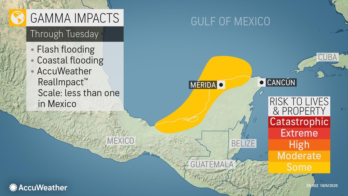 Hurricane Delta Now Leaving Yucatán Coast, Could Hit Gulf Coast As Major  Storm