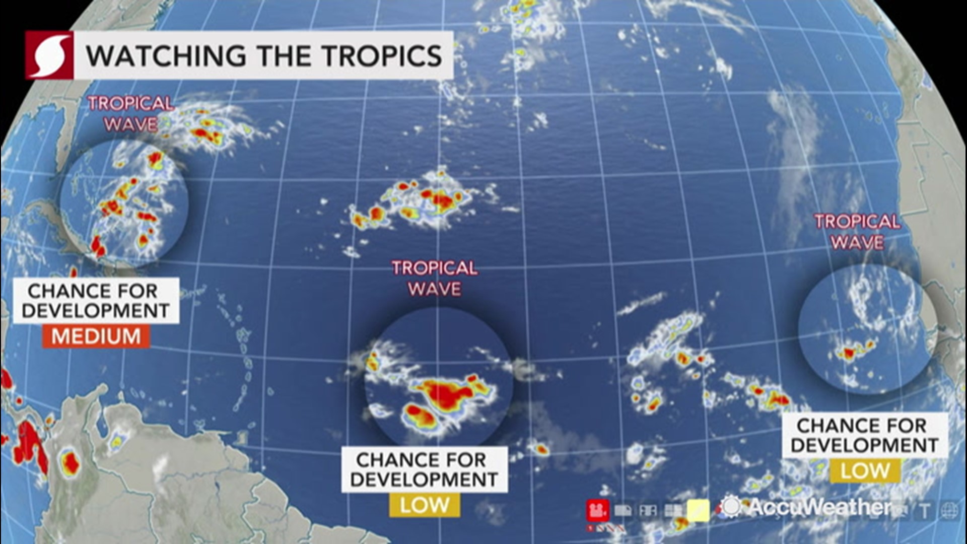 AccuWeather Chief Video Meteorologist Bernie Rayno has an update on where the next tropical depression or storm could form in the Atlantic.