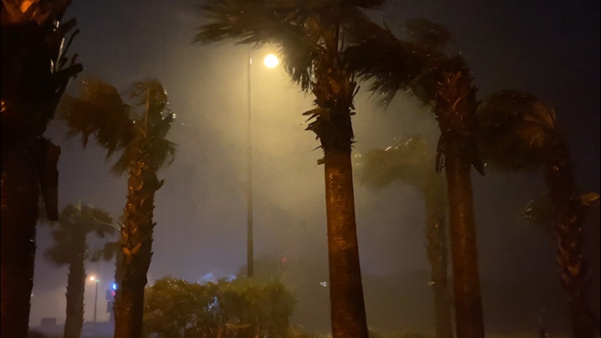 Hurricane Sally's strong winds and heavy rainfall lashed out overnight in Orange Beach, Alabama. The storm made landfall near Gulf Shores, Alabama, on Sept. 16.