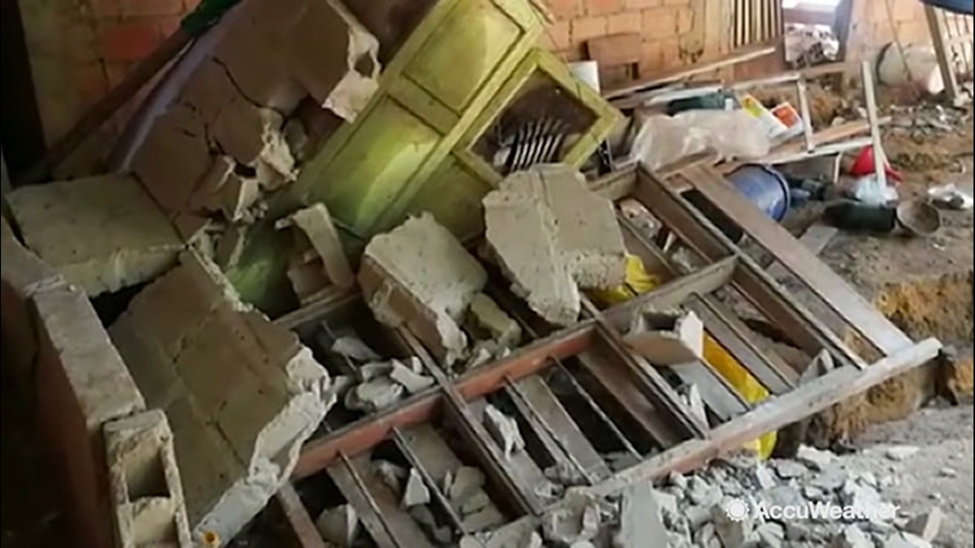 At least one person was killed and several were injured as a powerful 8.0 magnitude earthquake rocked parts of Peru on May 26. This video was shot in Tarapoto, where several structures were destroyed.