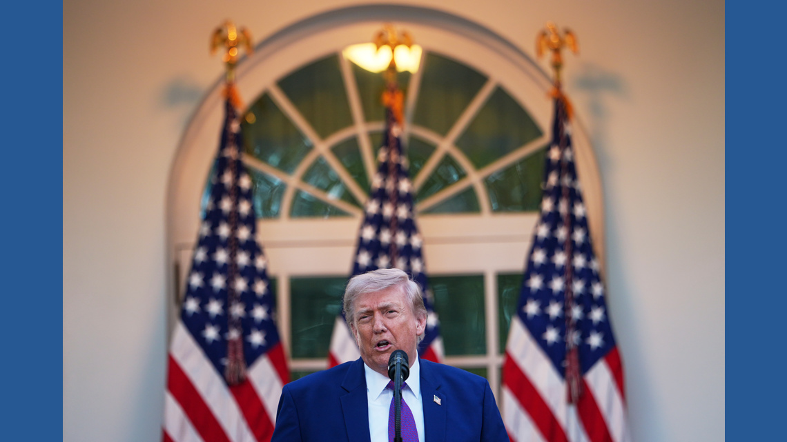 The Latest: Trump departs for high-stakes China summit as Iran war looms