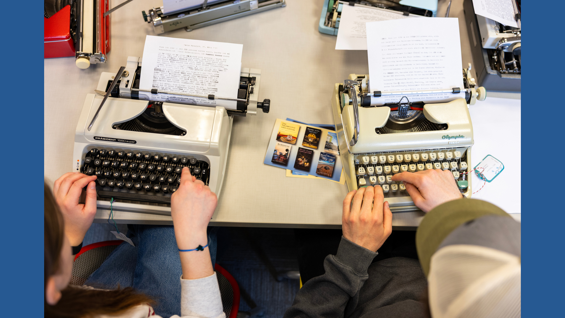 Machine Learning Typewriter A college instructor turns to typewriters to curb AI-written work and ...