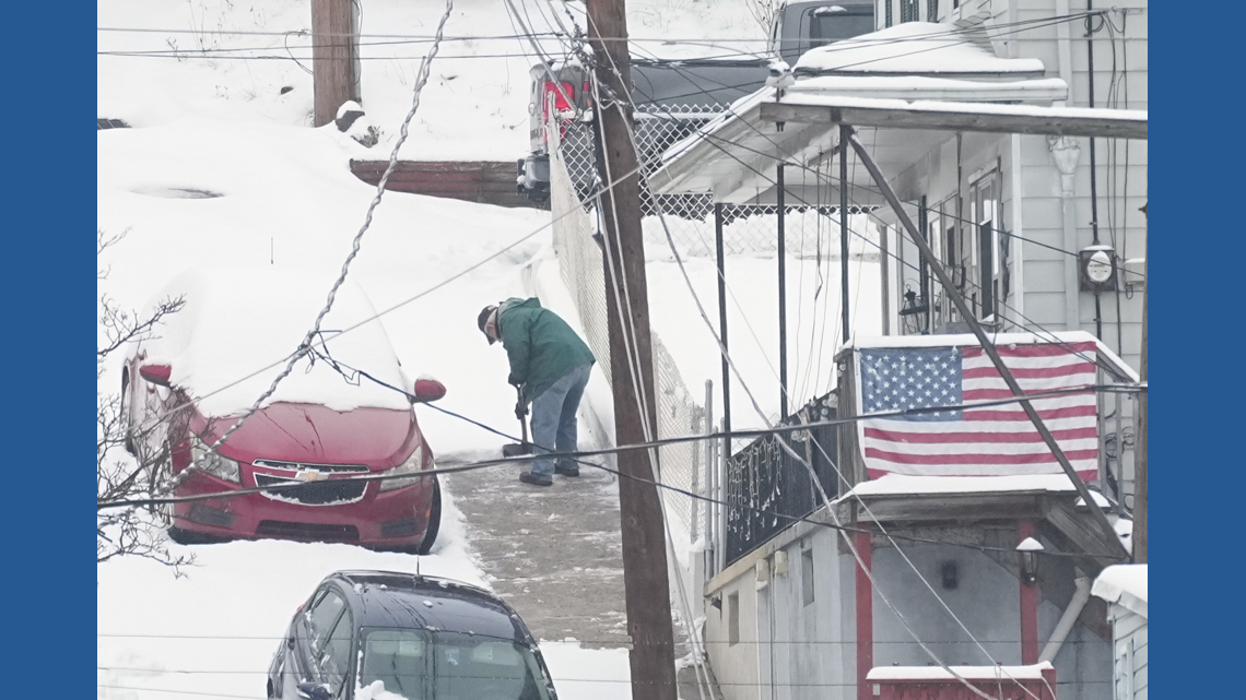 Winter's first big snowstorm hits the Northeast as schools close and ...