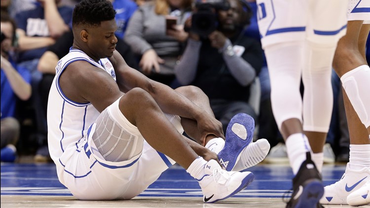 Zion 2025 ripped shoe