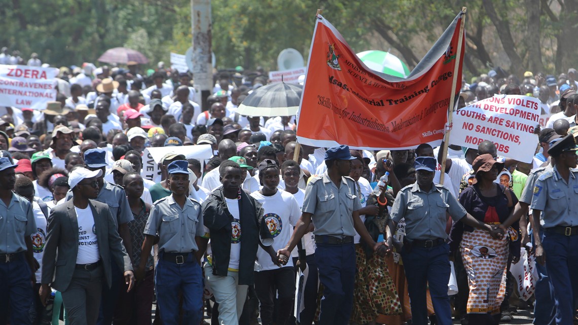 Zimbabwe's state security minister sanctioned by the US