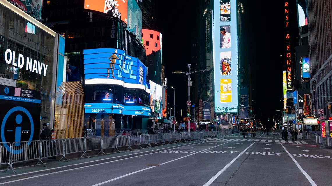 New York quiet on New Year's Eve | 13newsnow.com - Vimarsana News