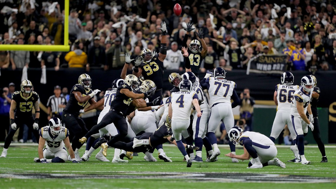 Blown call, Zuerlein's FG send Rams to Super Bowl