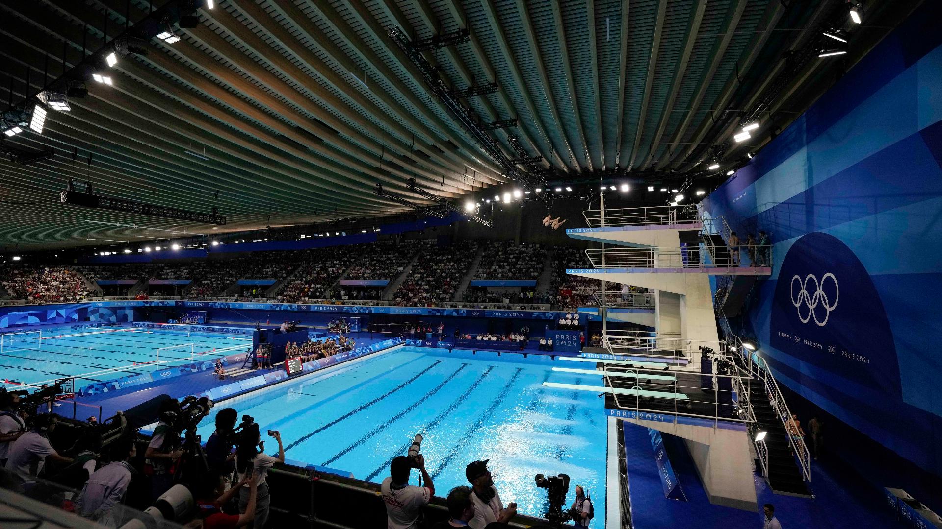 Do Diving Pool Why do Olympic divers shower after they dive? | 13newsnow.com