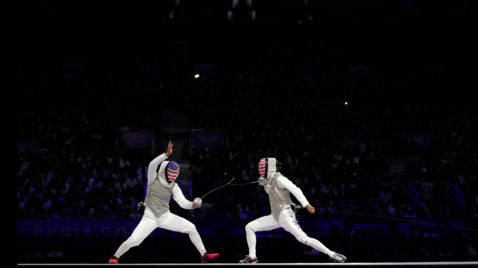 Team USA showdown in women's fencing final: Who won? | 13newsnow.com