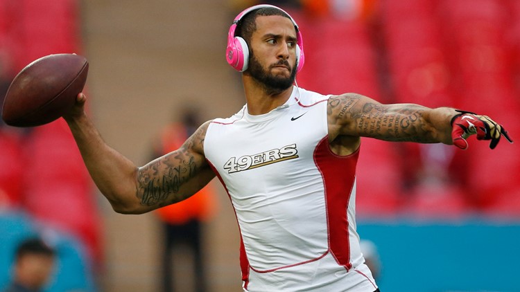 Colin Kaepernick jersey now best seller at 49ers online store