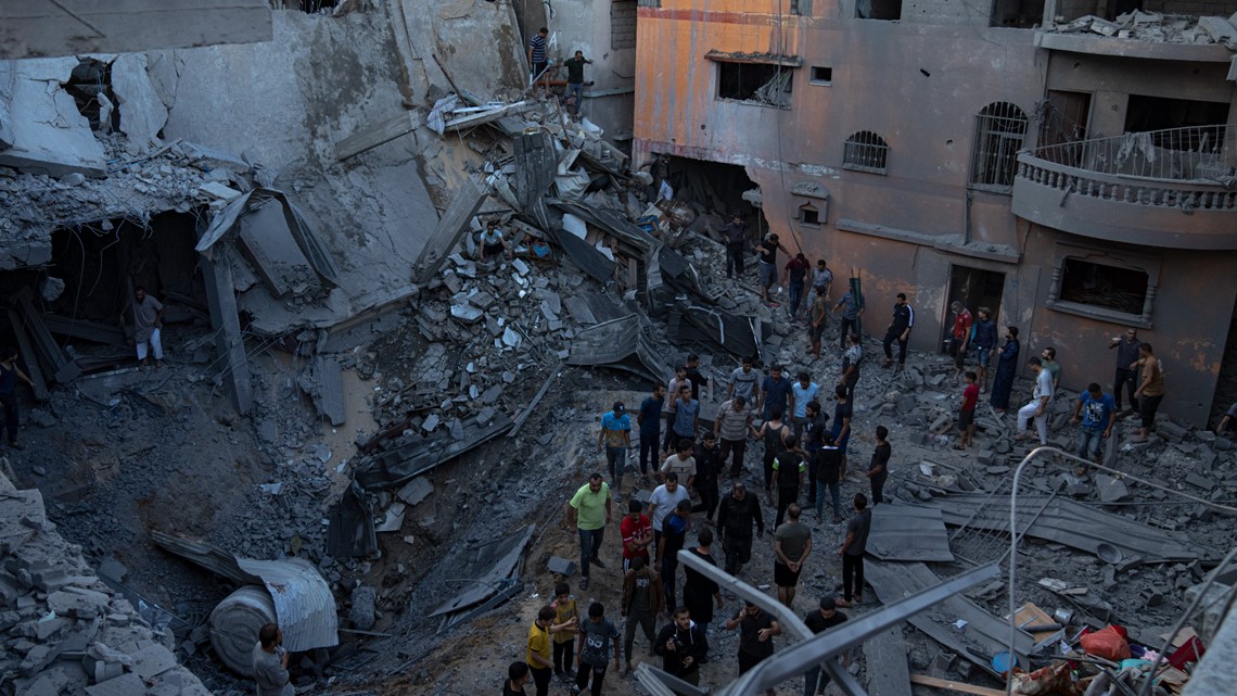 Israeli airstrikes continue in Gaza after Biden's visit - Vimarsana News