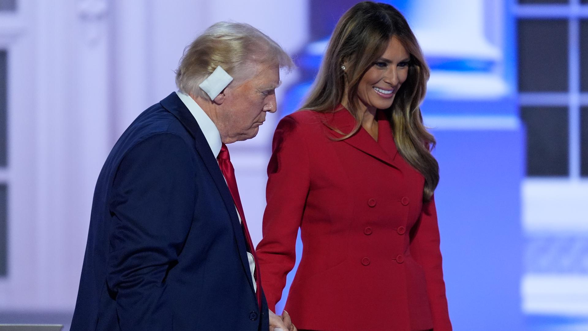 The former first lady has mostly stayed out of the spotlight during her husband’s criminal trial in New York and on the campaign trail.