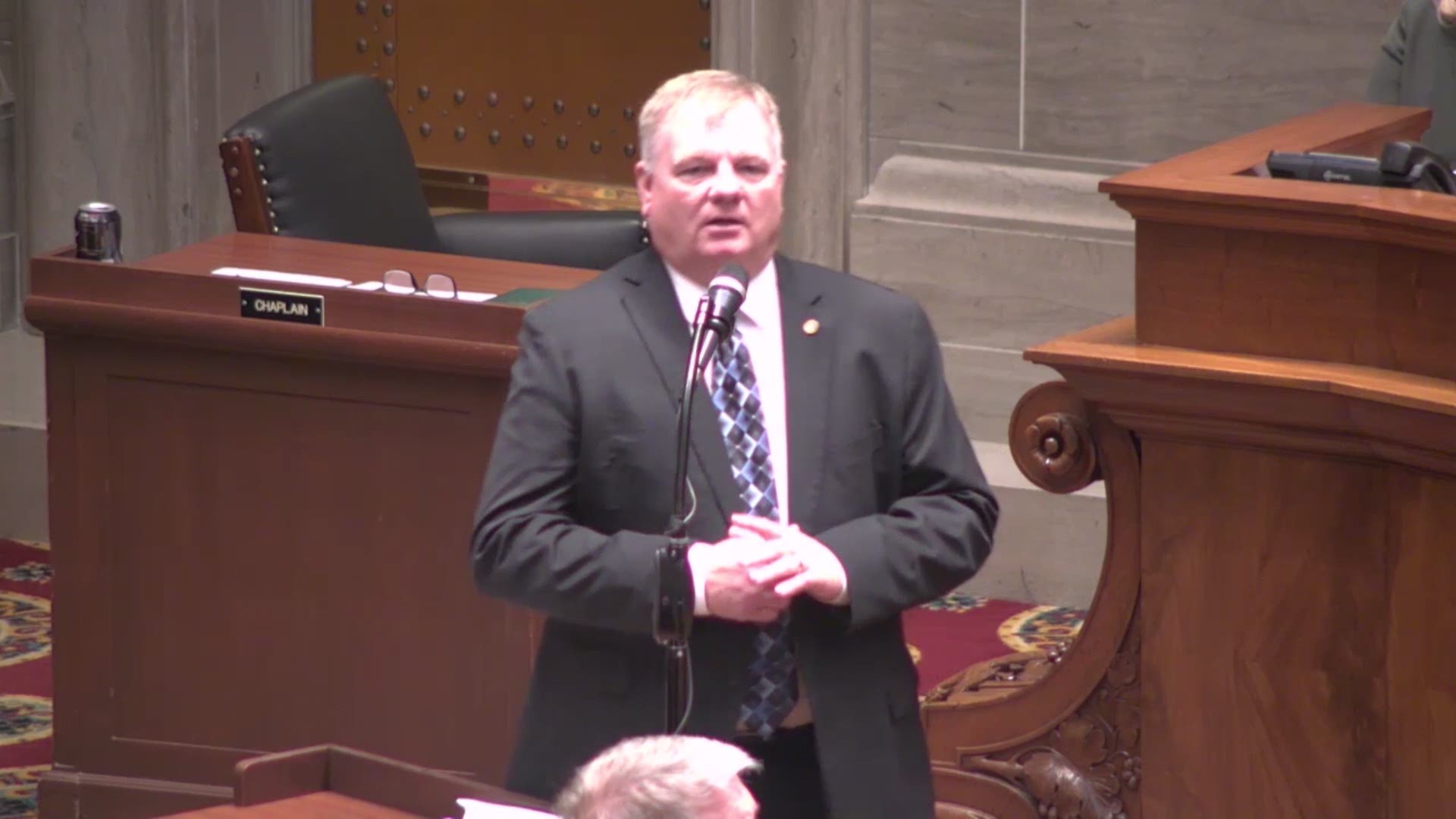 Republican Rep. Barry Hovis says he misspoke when he referred to 'consensual rapes' during a debate on an abortion bill in the Missouri legislature. One of his colleagues later jumped in to say there's no such thing as 'consensual rapes.'
