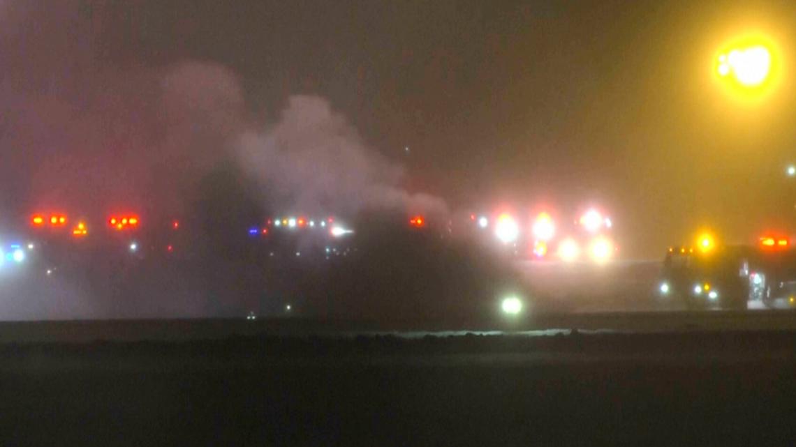 FAA: 7 killed, 1 injured in private jet crash at airport in Bangor, Maine