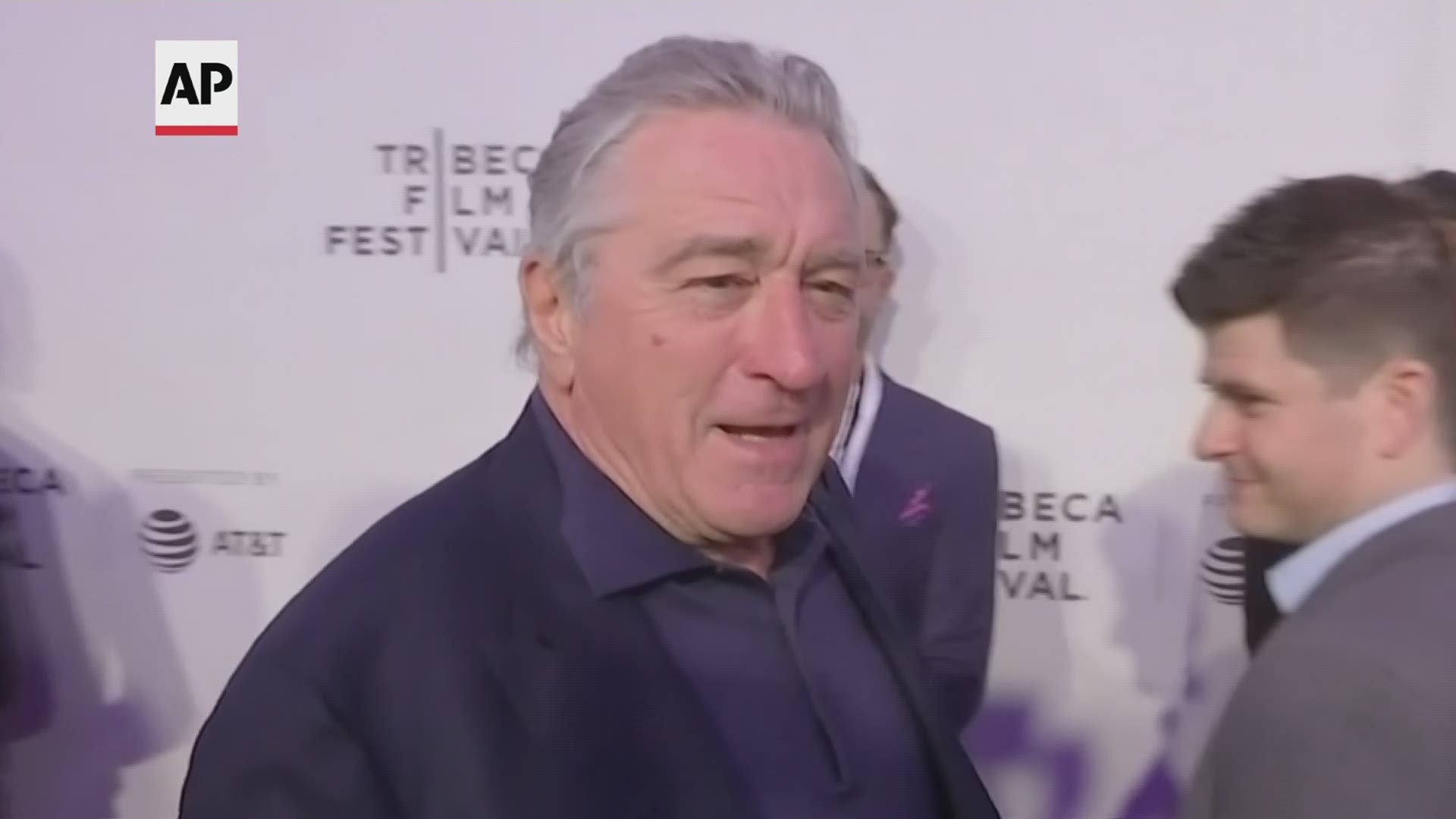 A leg injury may keep Robert De Niro from celebrating the 20th Anniversary of the Tribeca Film Festival.