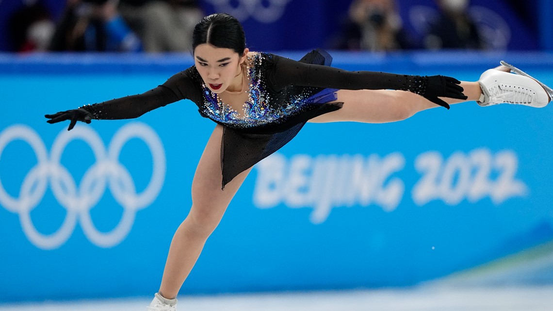 US Figure Skaters Shaky Results At Women s Olympic Short Program 13newsnow