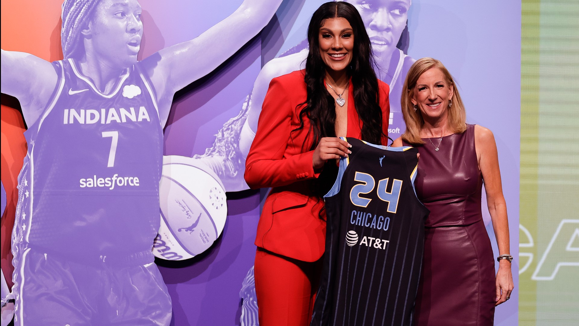 WNBA picks show off their style at draft | 13newsnow.com