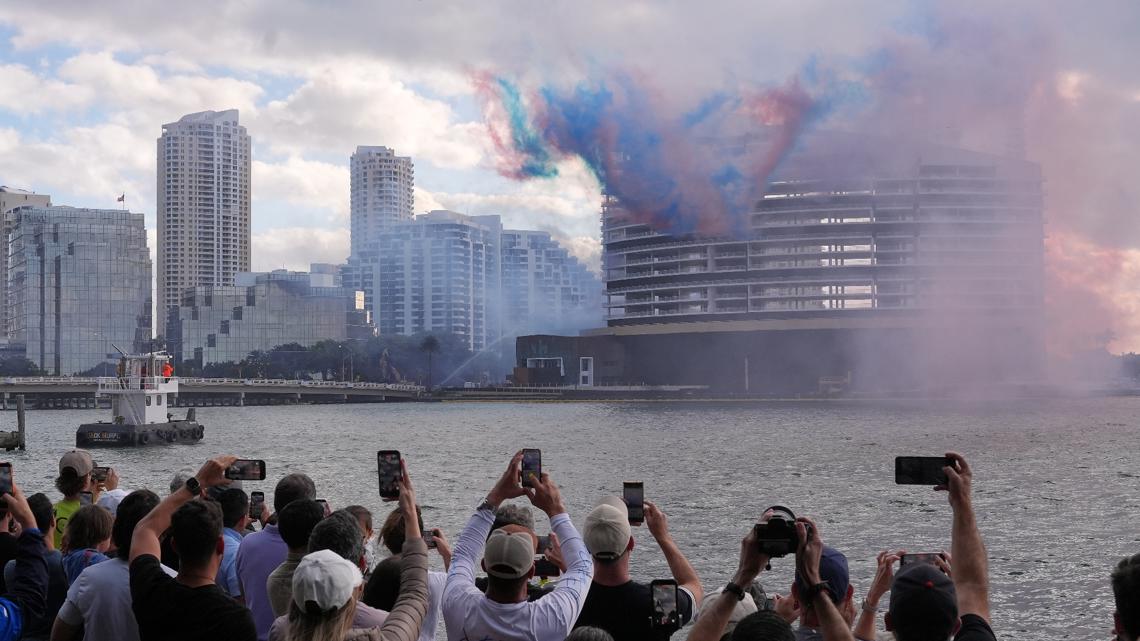 Going, going, gone: 23-story hotel in Miami demolished in seconds