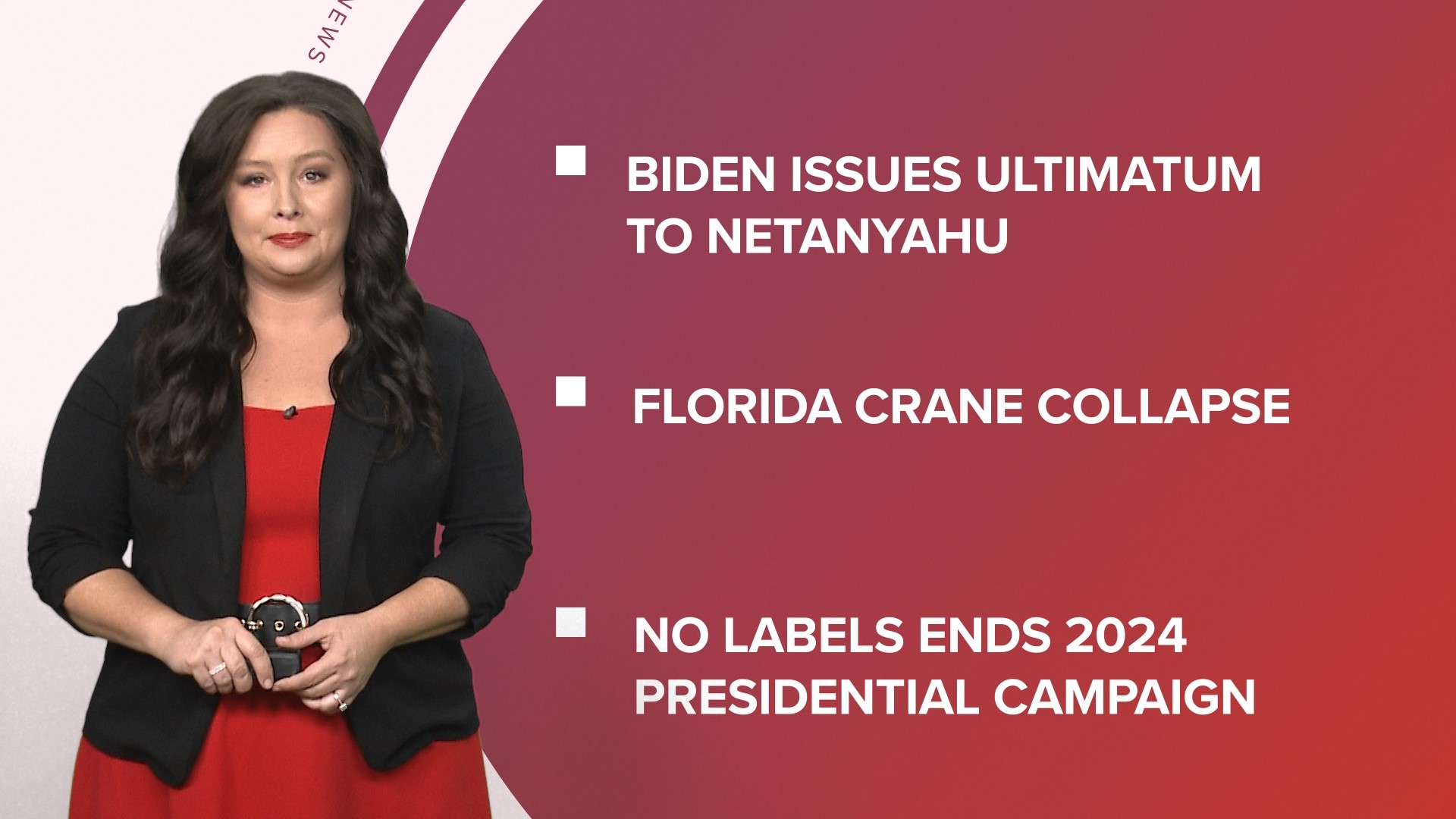 A look at what is happening in the news from mounting tensions over Israel to a deadly crane collapse and an amazing view of the solar eclipse.