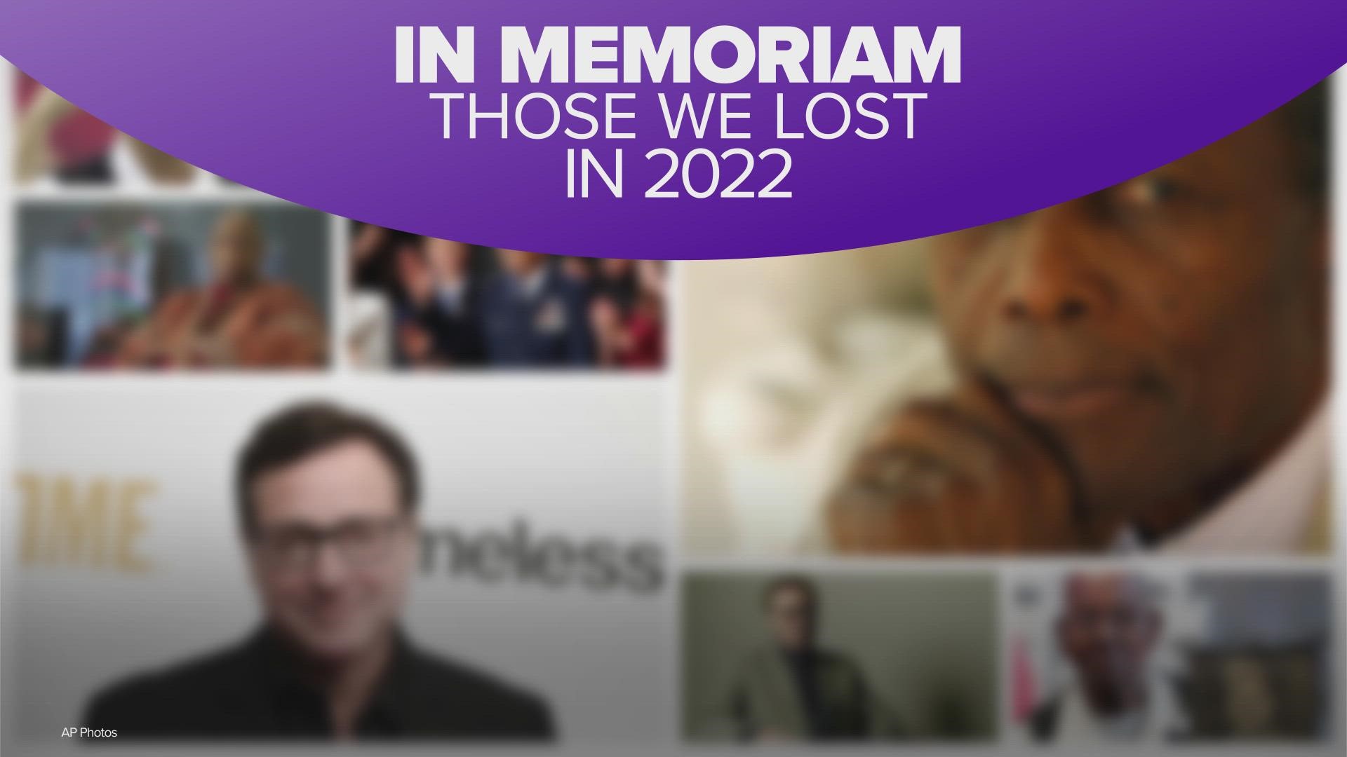 A groundbreaking actor, a beloved TV dad and two centenarians who fought in World War II are some of the legends who passed away in 2022.