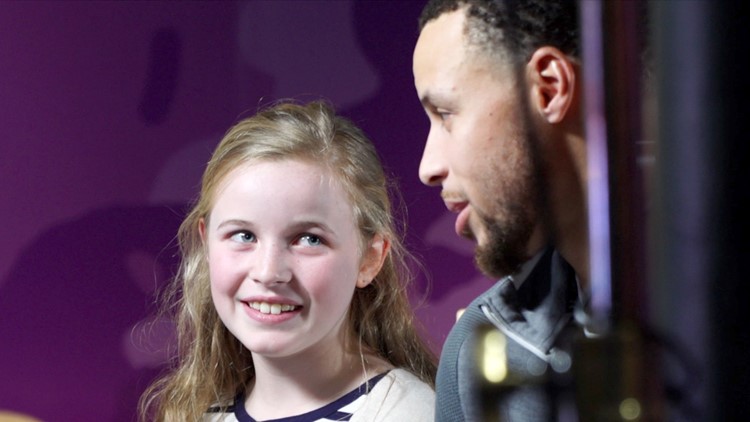 riley morrison meets stephen curry