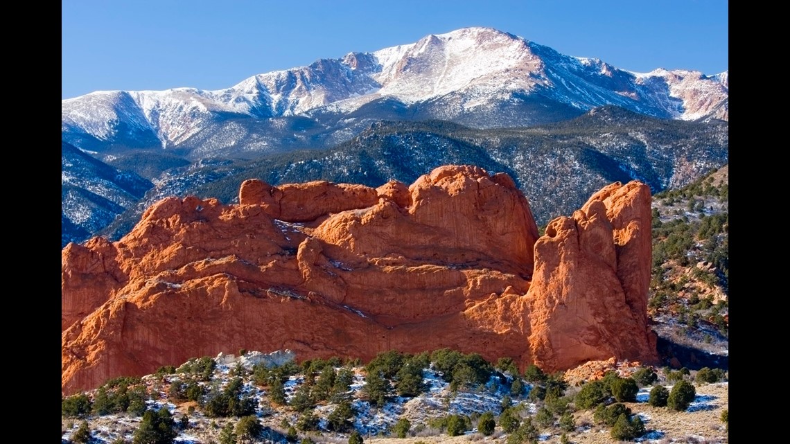 purple mountain majesty: beautiful views of colorados pikes