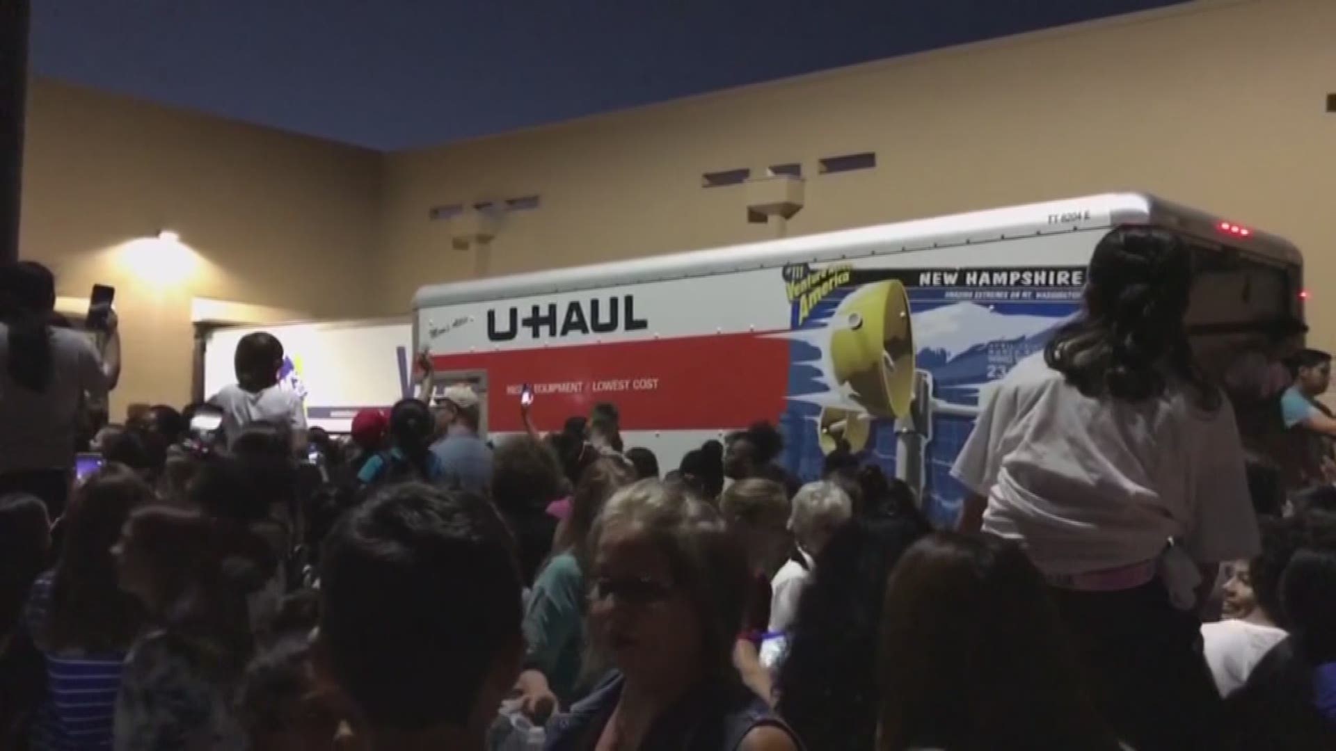 The actor and Youtube star, Jake Paul, posted on his Twitter page Tuesday afternoon that he wants to fill two Uhaul trucks with supplies to take to Houston.