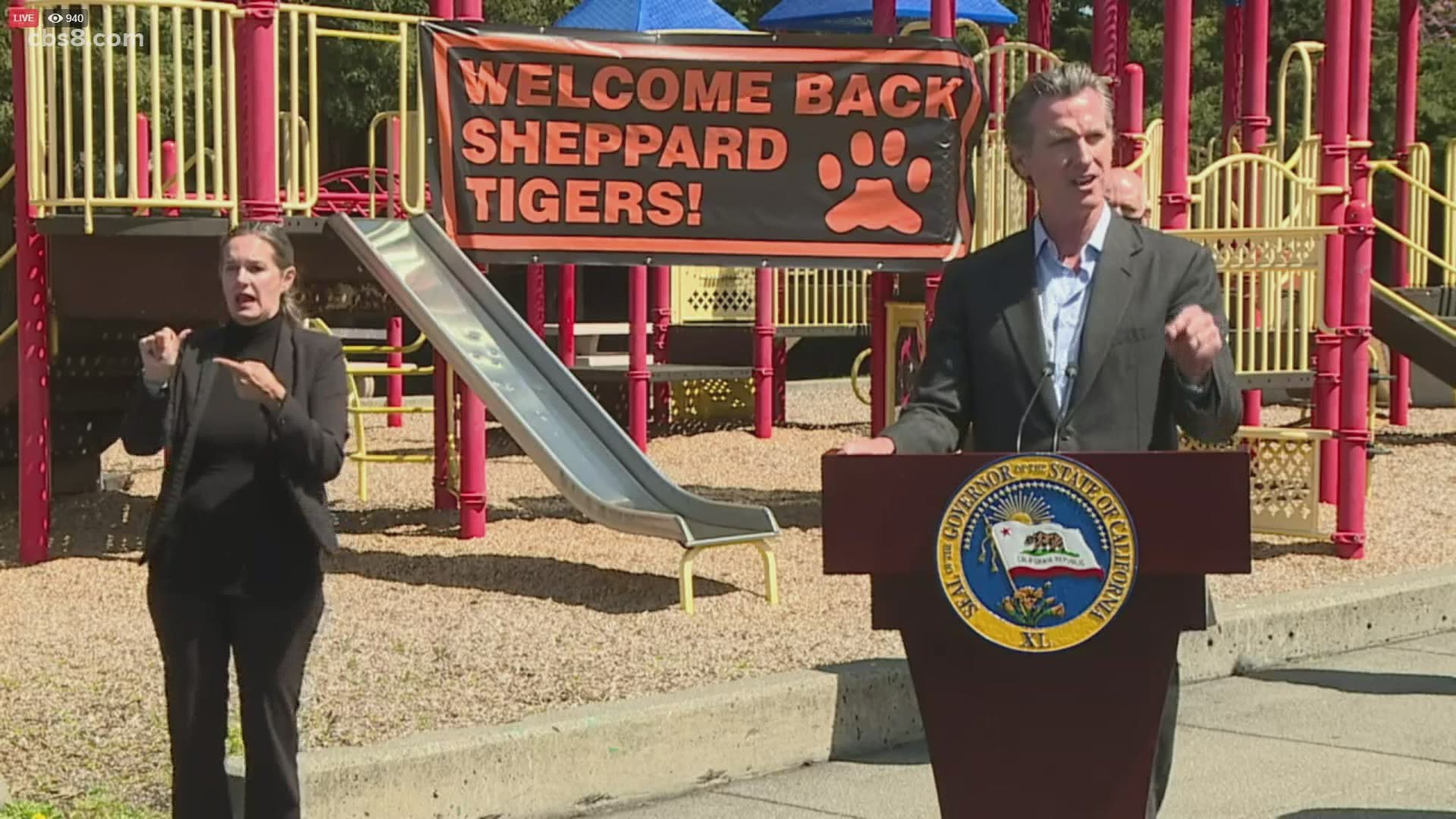 More than 9,000 of the 11,000 schools in CA have either reopened or have announced a date for in-person instruction.