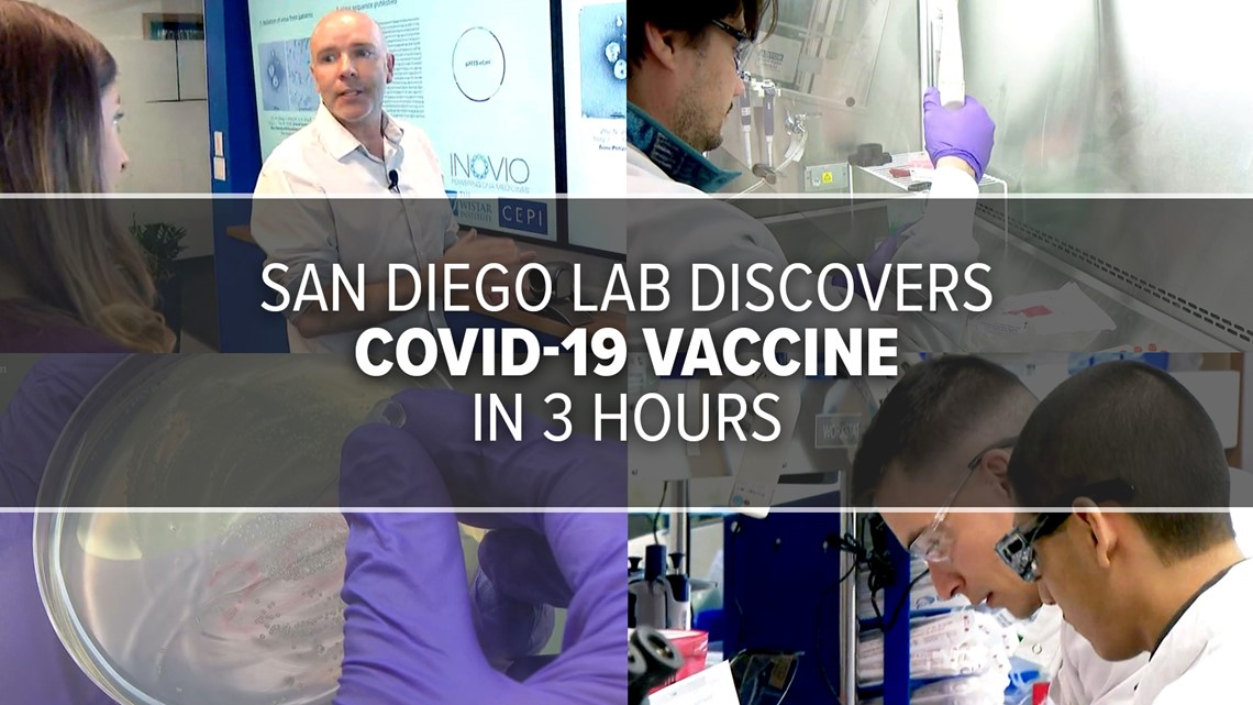 San Diego lab discovers COVID-19 / coronavirus vaccine in ...