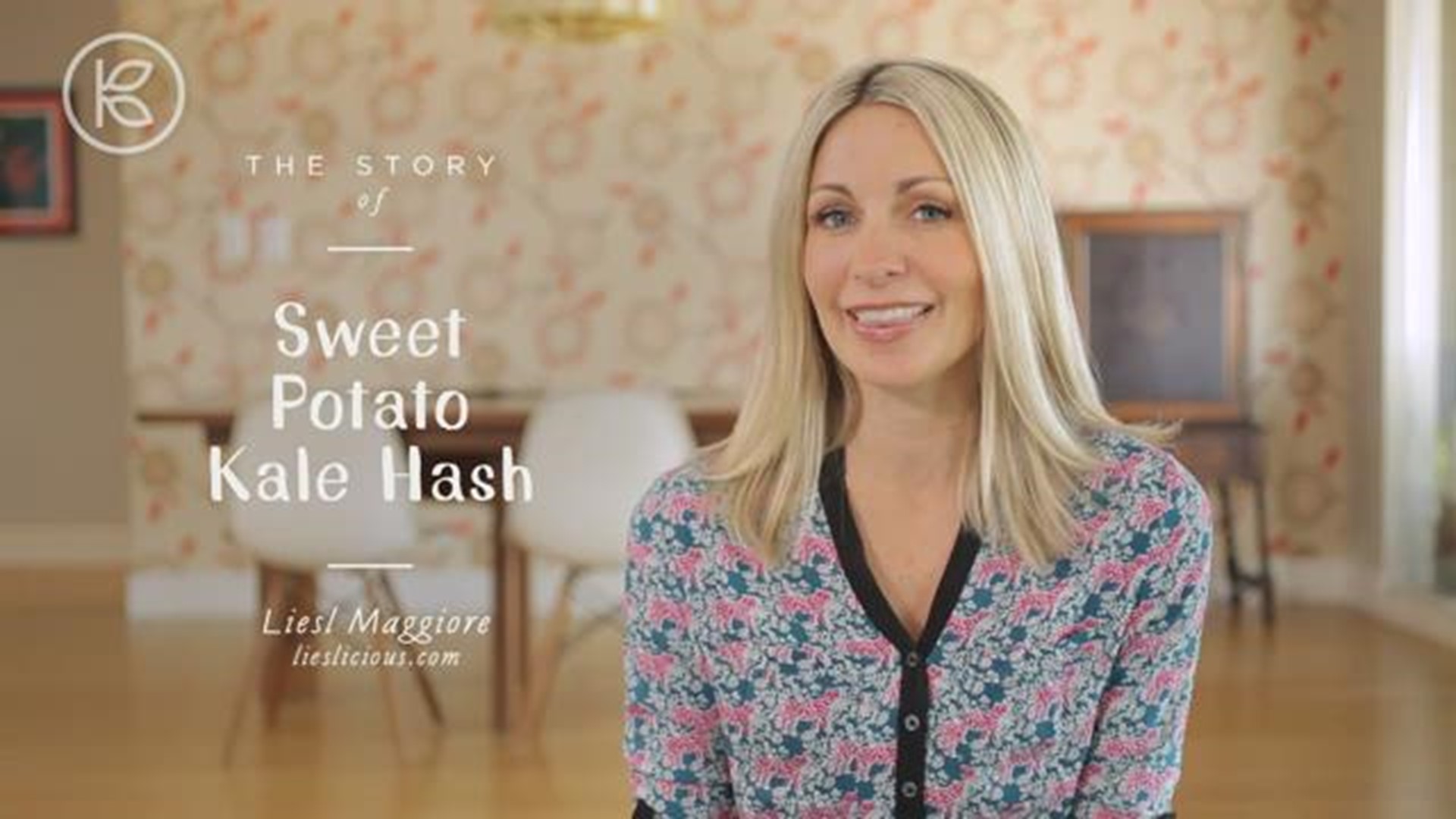 Here is another great receipe from Liesl. In this video tutorial Liesl makes Sweet Potato & Kale Hash.