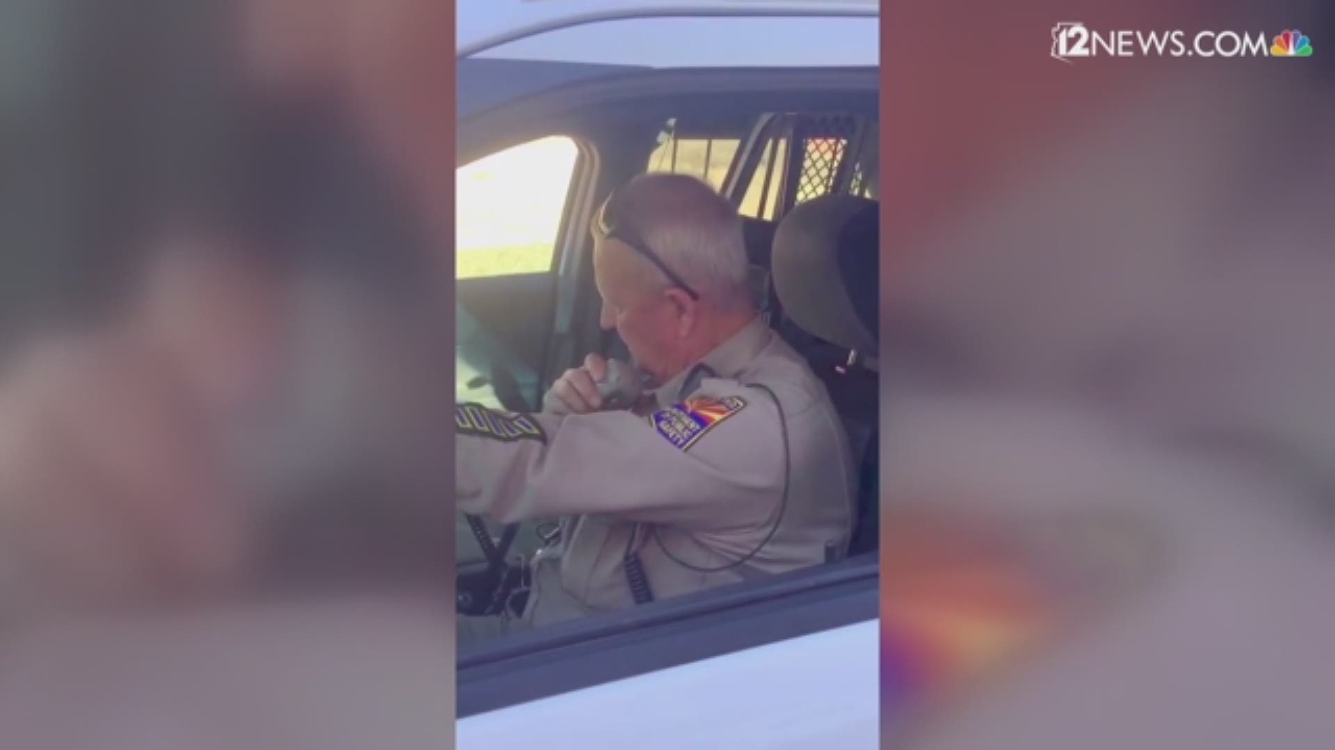 The last emotional call from an Arizona State Trooper. Video: Arizona Department of Public Safety and Rachel Gilberg