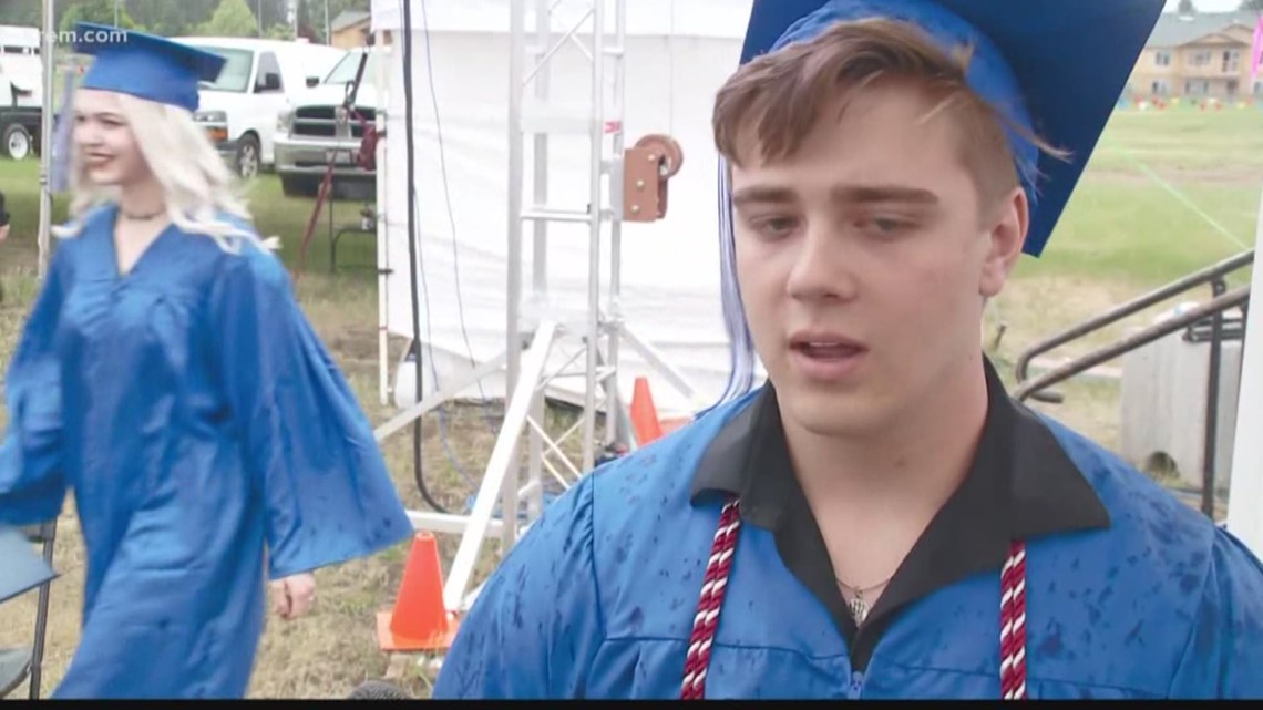 Coeur d'Alene High School holds graduation during pandemic