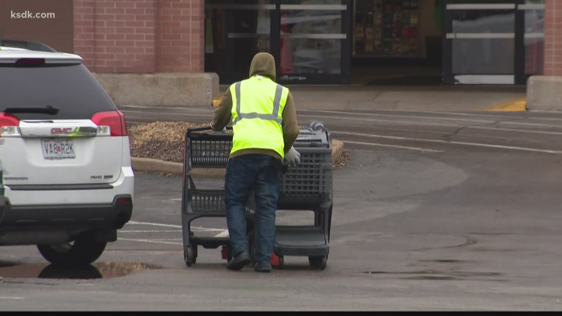 Many national and local grocery chains are looking for help as people flood their stores to stock up