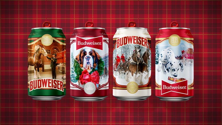 Budweiser wants your dog to be on its 2022 holiday cans