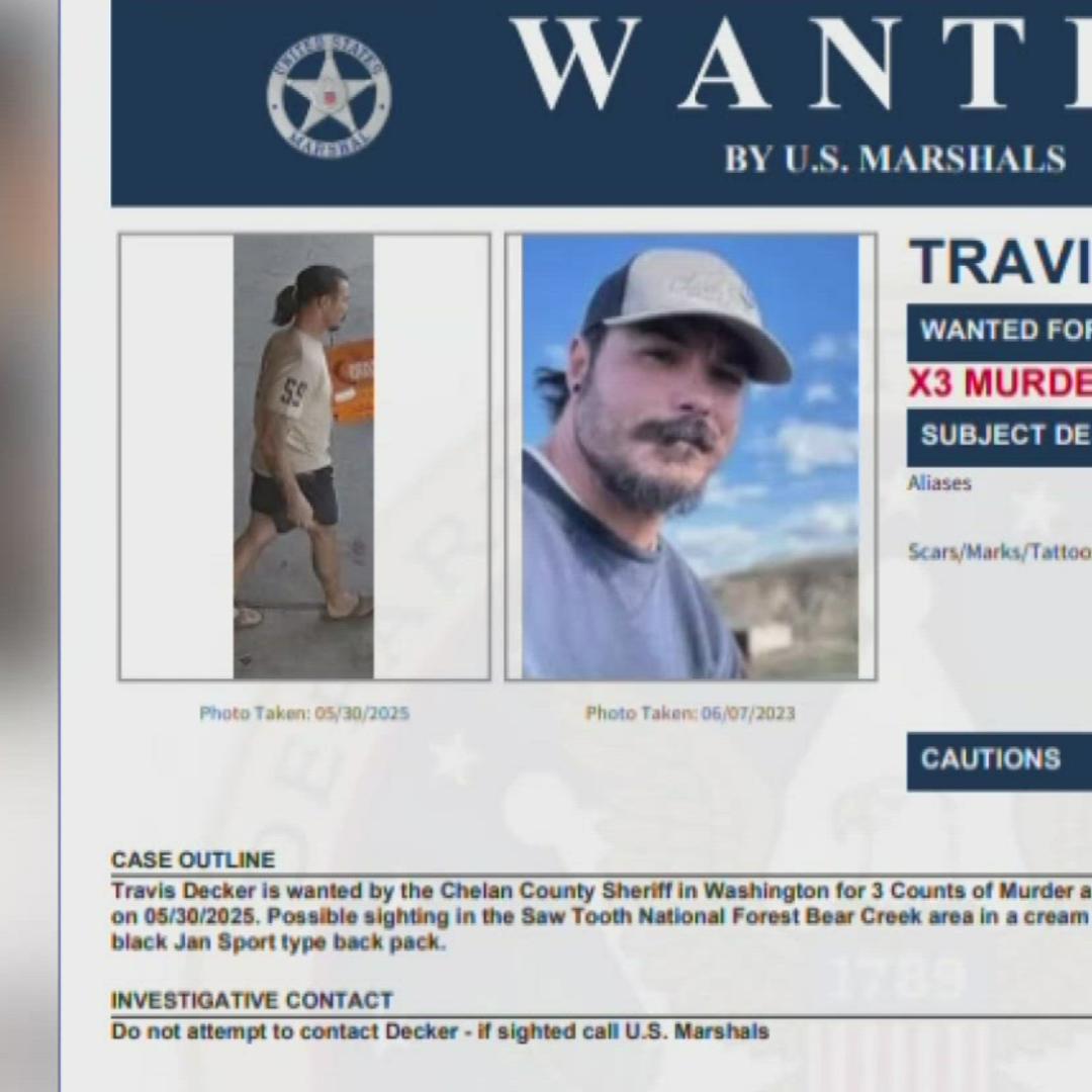 Decker manhunt focuses on Idaho's Sawtooth National Forest | 13newsnow.com