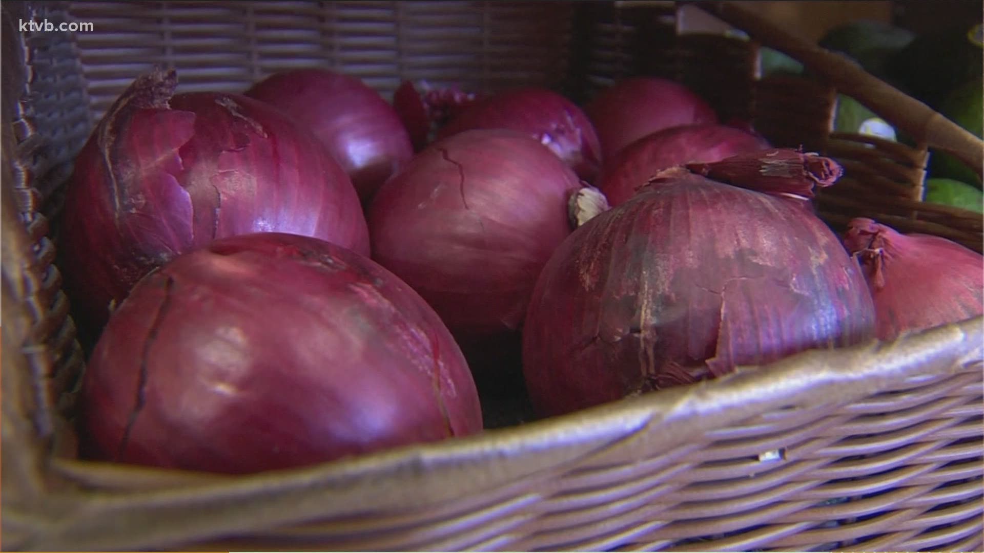 Health officials say people in 45 states including Idaho have gotten sick eating onions.