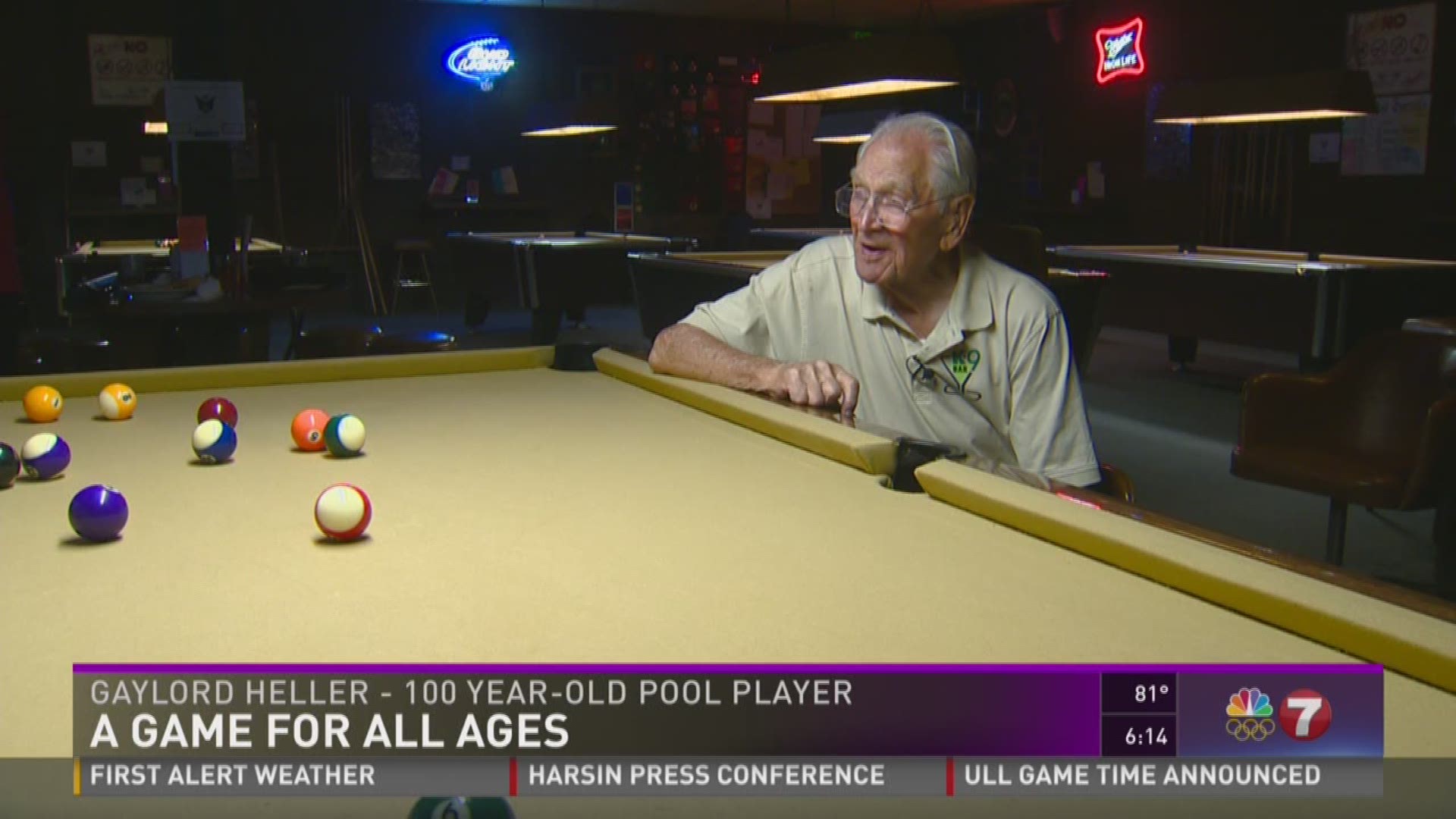 The 27th annual Idaho Senior Games get under way Friday, and one centenarian has his eyes on the top prize.