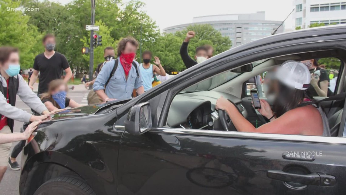 Woman found not guilty of assault for hitting protestor with car - Vimarsana News