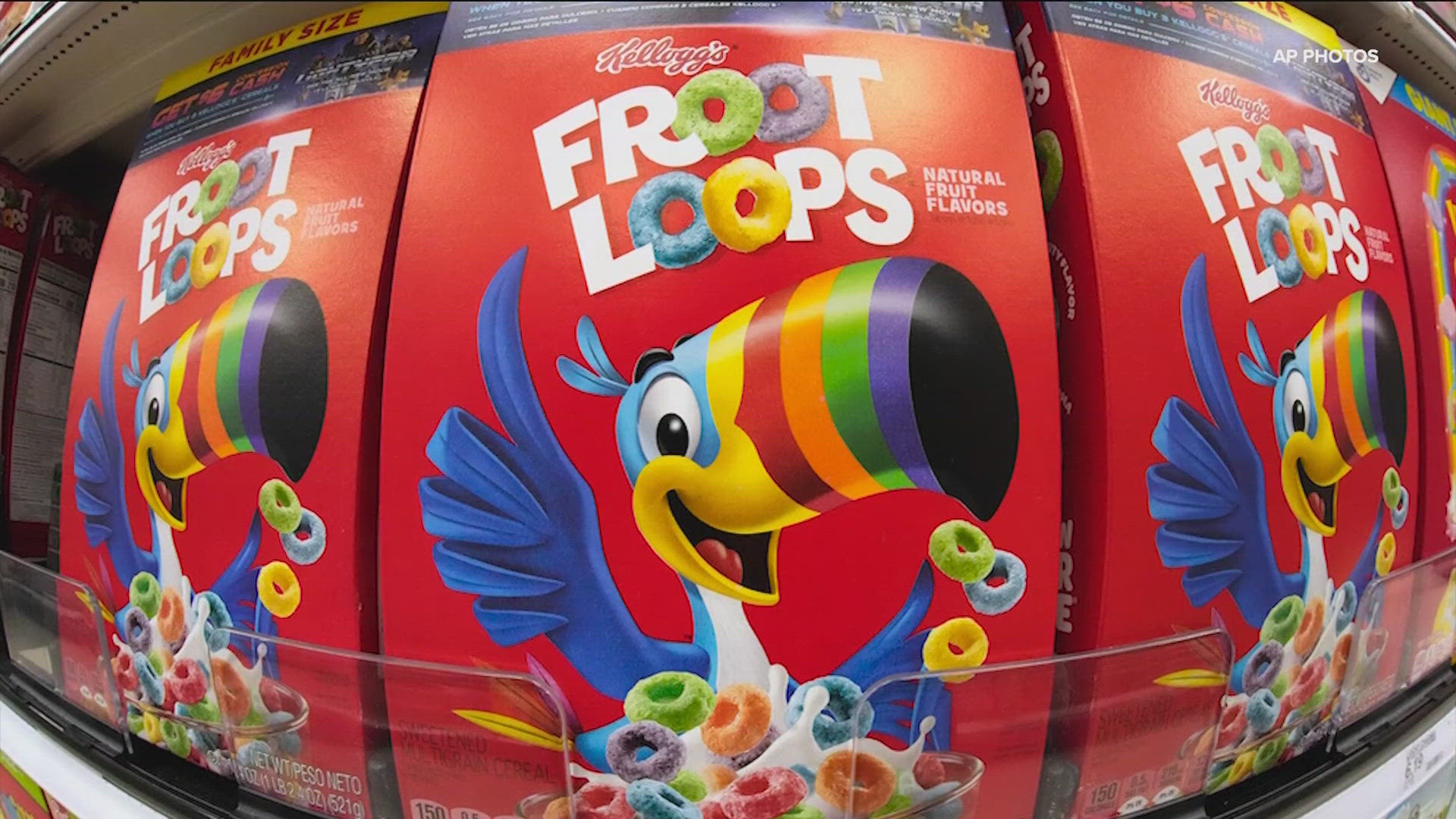 Kellogg, Froot Loops maker, says it'll remove artificial dyes from