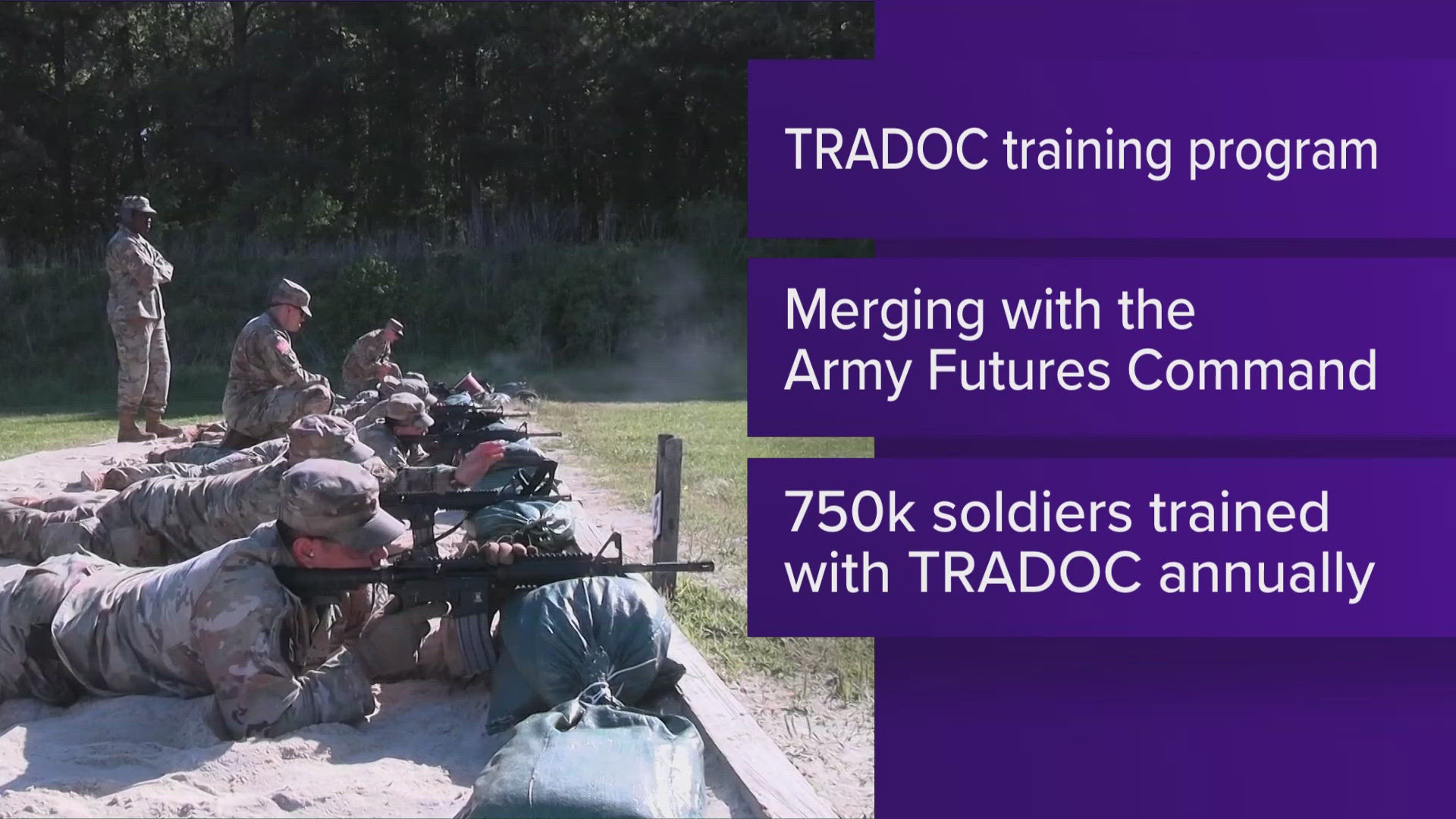 The Training and Doctrine Command is leaving Virginia after 15 years.