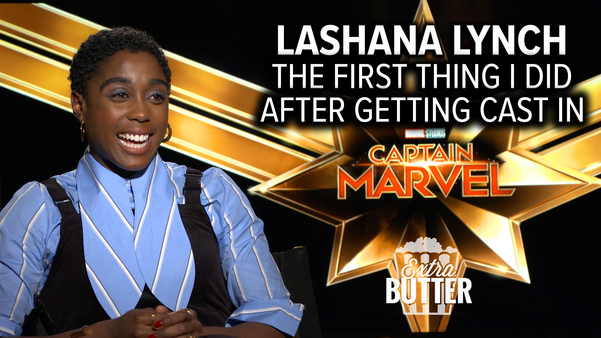 Lashana Lynch talks about her relationship with Brie Larson, and their characters Carol and Maria in the movie 'Captain Marvel.' Lashana tells Kelly Savanna Deaton about the important message of the movie. She also talks about her love of the Walkman and how she found out she got a role in the movie. Interview arranged by Walt Disney Studios Motion Pictures.