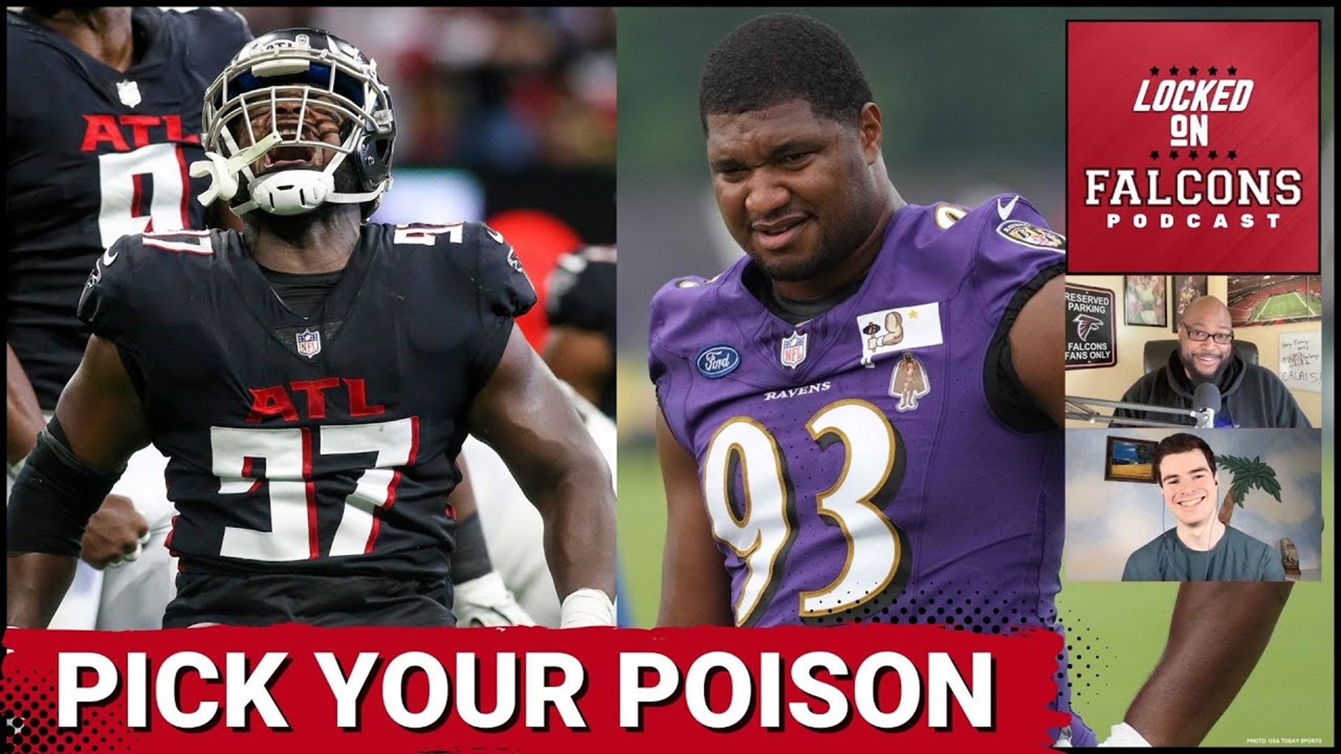 Will Atlanta Falcons be impossible to block with both Grady Jarrett and  Calais Campbell?