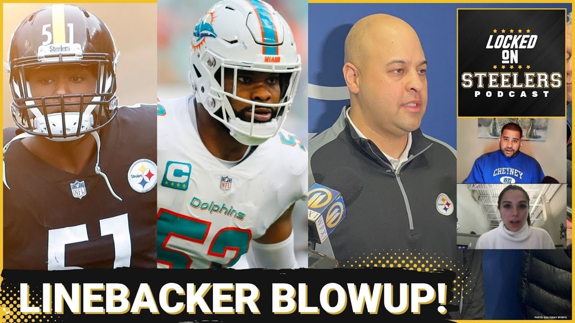 Steelers Cut Myles Jack, Sign Elandon Roberts, Linebacker Blowup! What's  Next?, Balanced Defense?