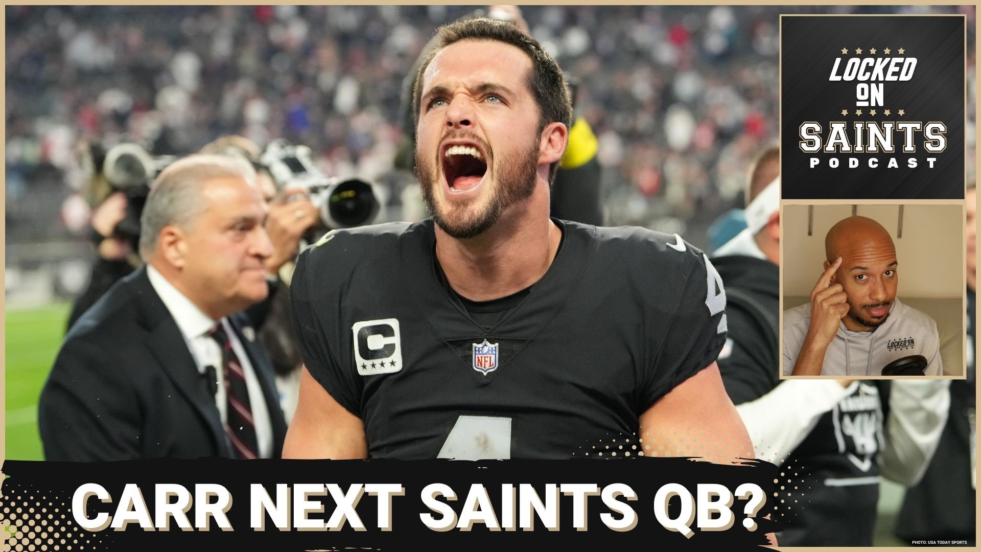 The New Orleans Saints will be looking everywhere for their next quarterback, but they might not have to wait long.