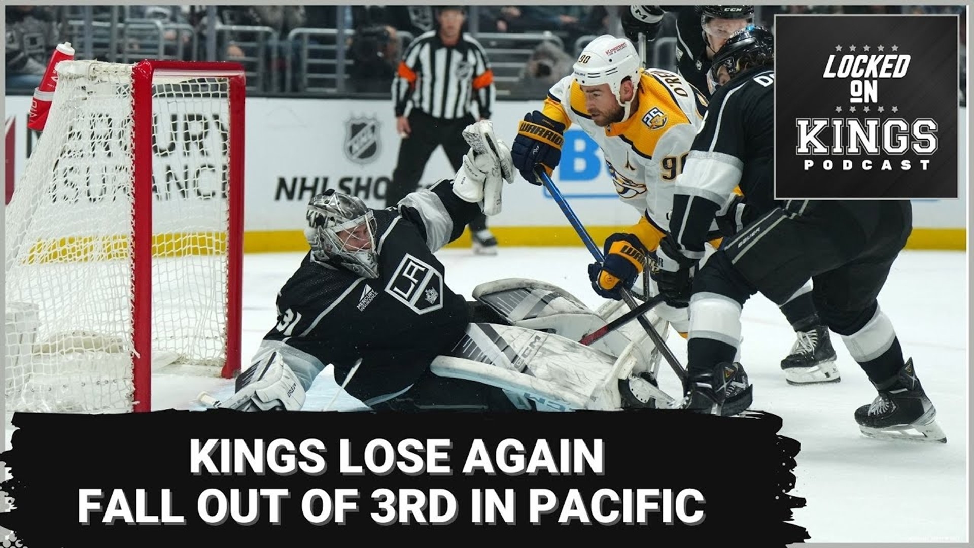 The Kings are on the verge of losing a playoff spot. We’ll talk about their latest loss to Nashville AND it’s a Feedback Friday.