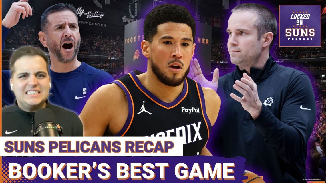 Despite HORRIFIC Officiating, Devin Booker Plays HisBEST Game Of The Season As Suns BEAT Pelicans!